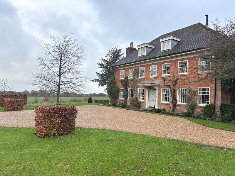 driveway tar and chip surface dressing Sussex