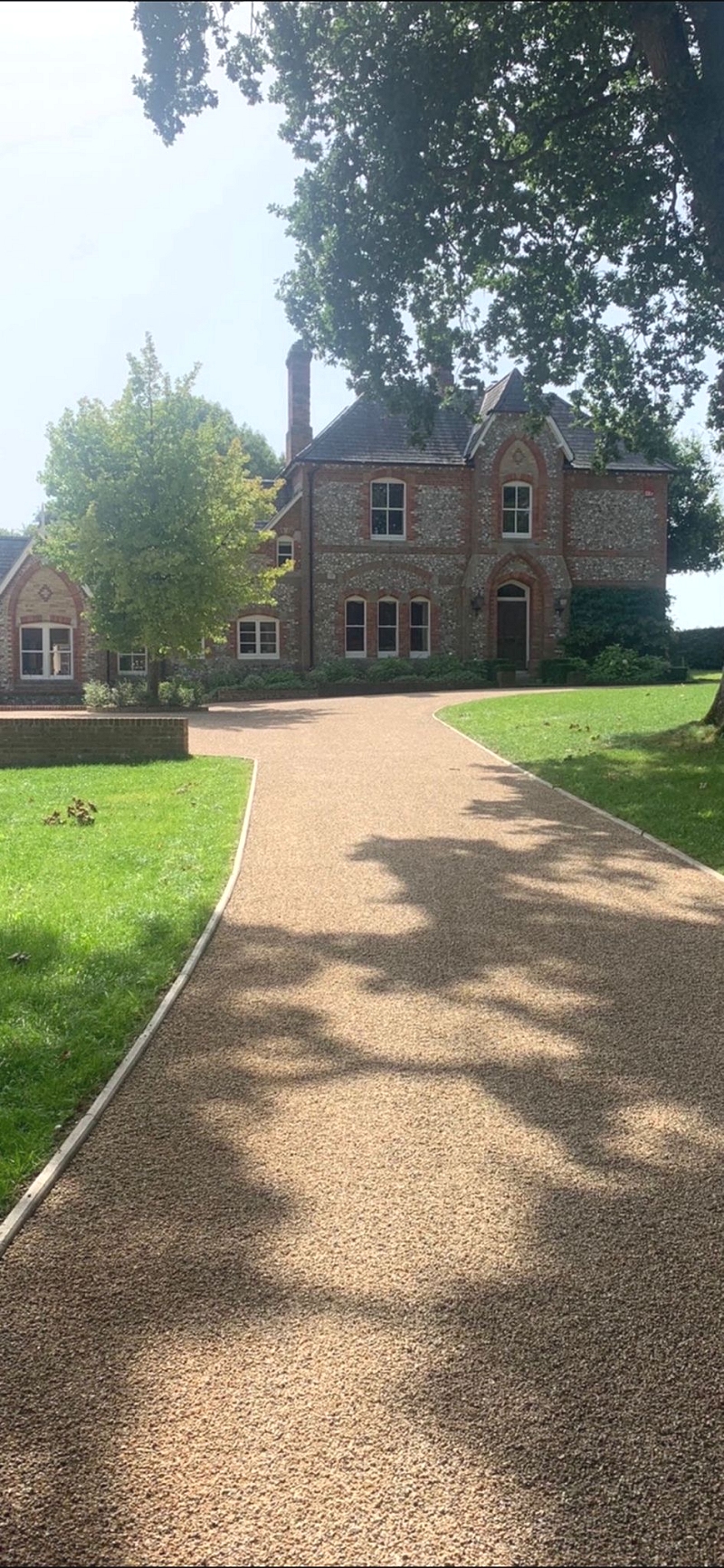 driveway tar and chip surface dressing Sussex