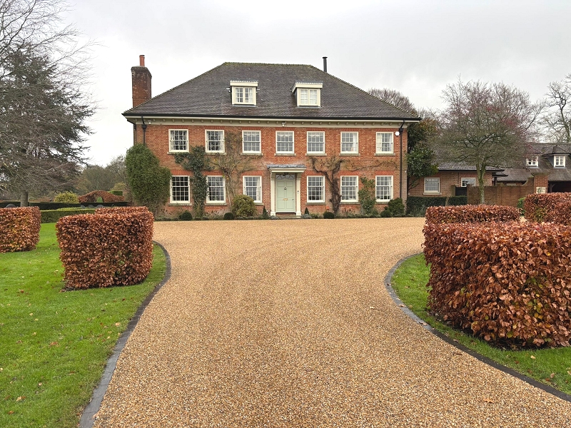 driveway tar and chip surface dressing Sussex