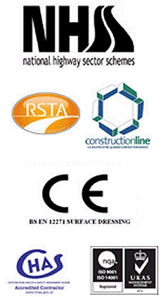 driveway tar and chip surface dressing Sussex